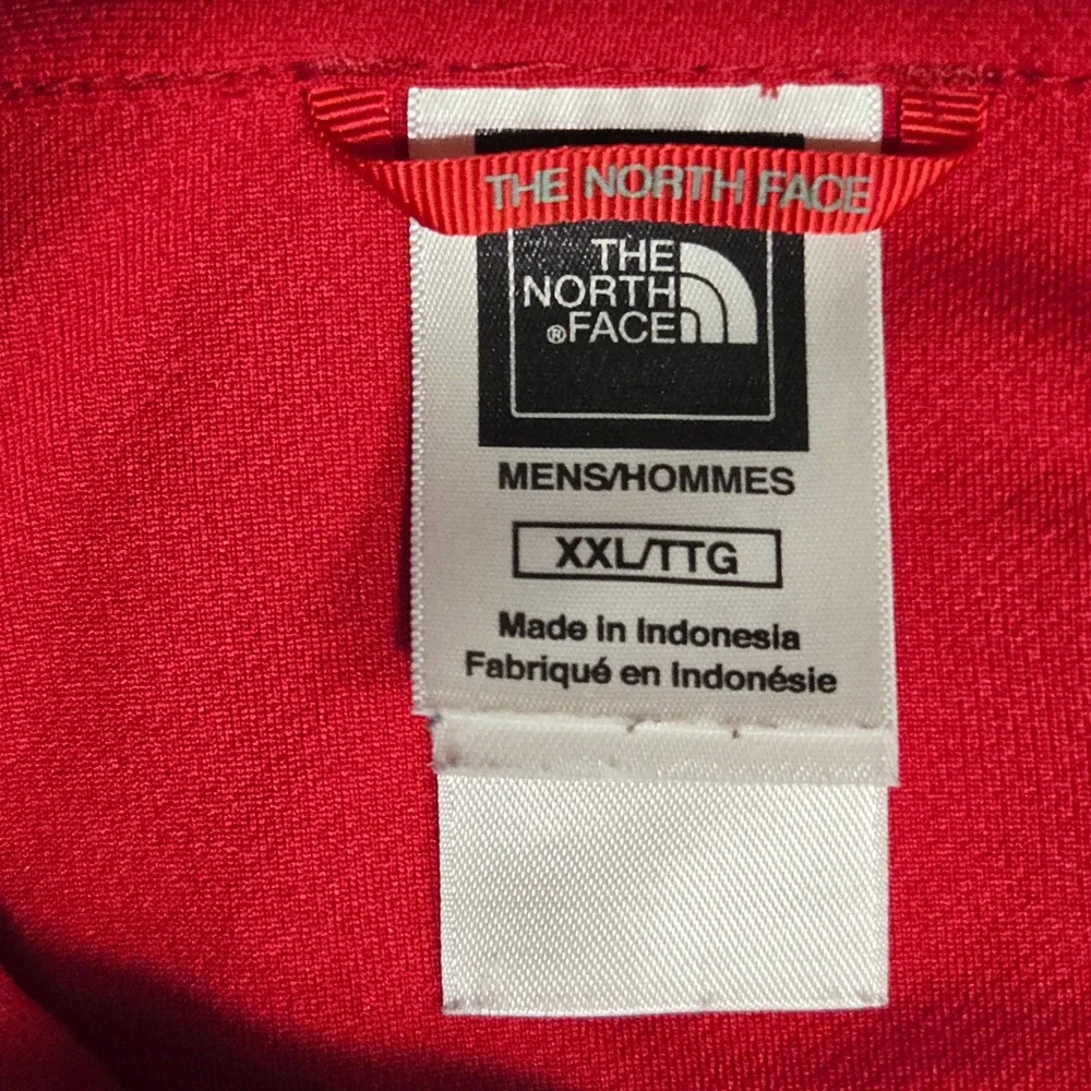 The North Face Mens Polo Shirt XL Red VaporWick Performance Gorpcore Hiking XL